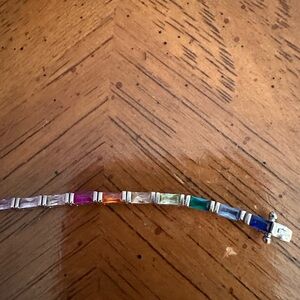 This colorful bracelet